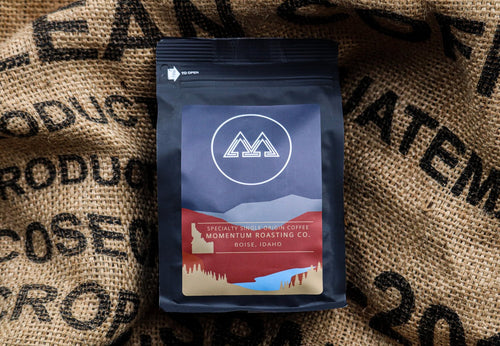 Momentum Roasting Co. coffee bag